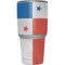 Panama Flag Distressed Yeti 30oz Rambler Tumbler Skin