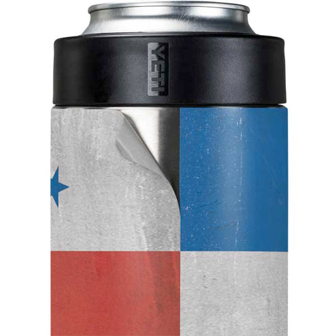 Panama Flag Distressed Yeti Colster Can Insulator Skin
