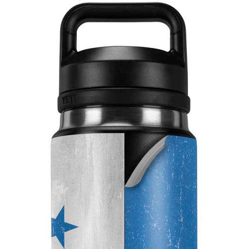 Panama Flag Distressed YETI Rambler 26oz Bottle Skin