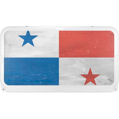Panama Flag Distressed YETI Tundra 65 Hard Cooler Skin