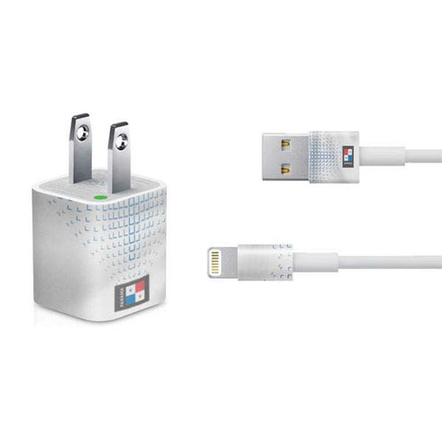 Panama Soccer Flag iPhone Charger (5W USB) Skin