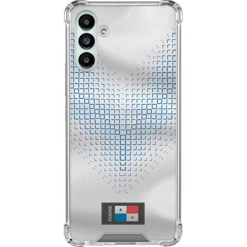 Panama Soccer Flag Galaxy A13 5G Clear Case