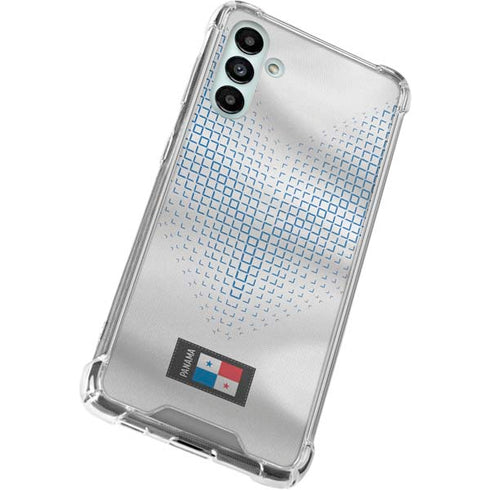 Panama Soccer Flag Galaxy A13 5G Clear Case