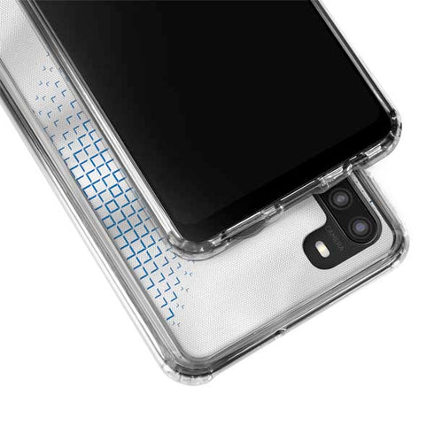 Panama Soccer Flag Galaxy A21 Clear Case