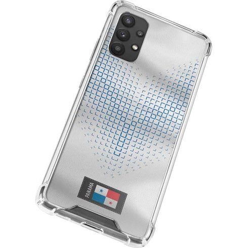 Panama Soccer Flag Galaxy A32 5G Clear Case