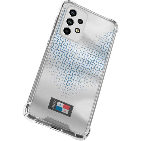 Panama Soccer Flag Galaxy A53 5G Clear Case