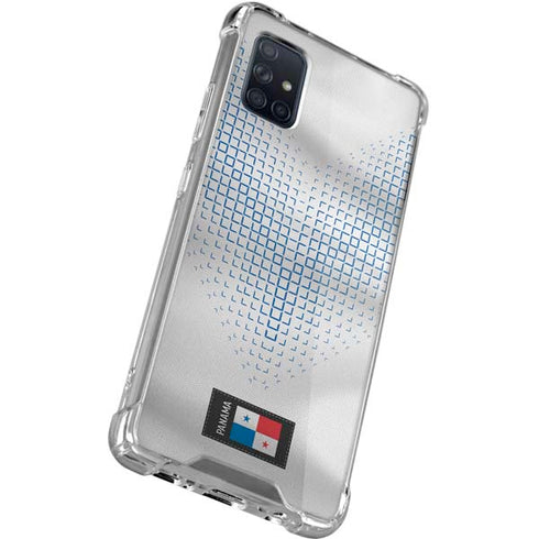 Panama Soccer Flag Galaxy A71 5G Clear Case