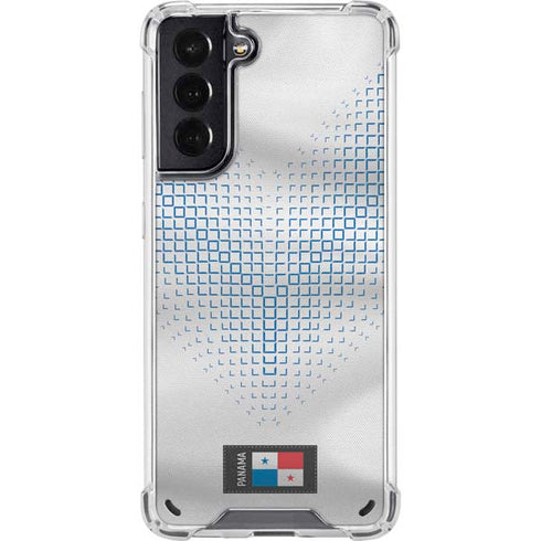 Panama Soccer Flag Galaxy S21 5G Clear Case