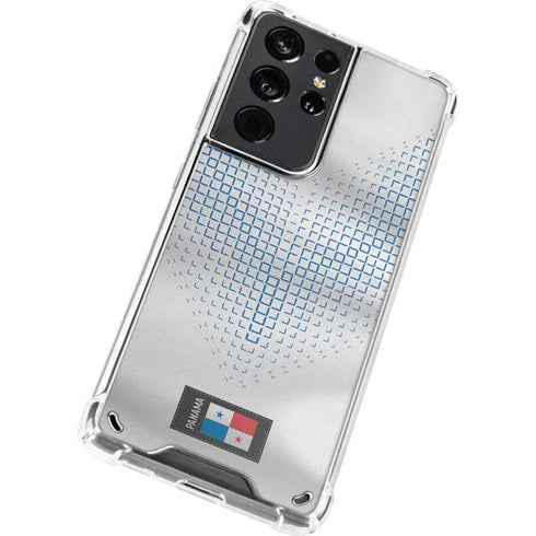 Panama Soccer Flag Galaxy S21 Ultra 5G Clear Case