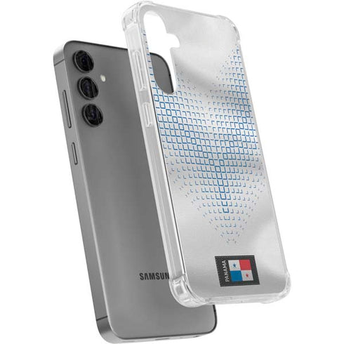 Panama Soccer Flag Galaxy S24 Plus Clear Case