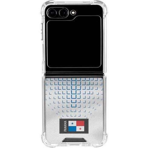 Panama Soccer Flag Galaxy Z Flip5 5G Clear Case
