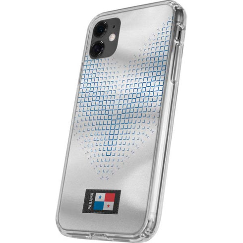 Panama Soccer Flag iPhone 11 Clear Case