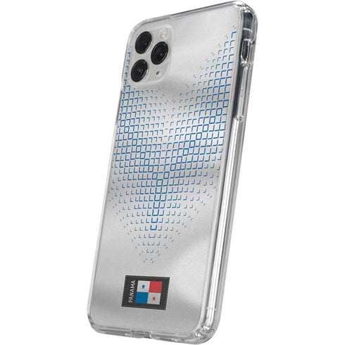 Panama Soccer Flag iPhone 11 Pro Clear Case