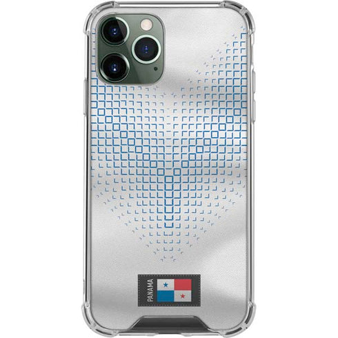 Panama Soccer Flag iPhone 11 Pro Max Clear Case