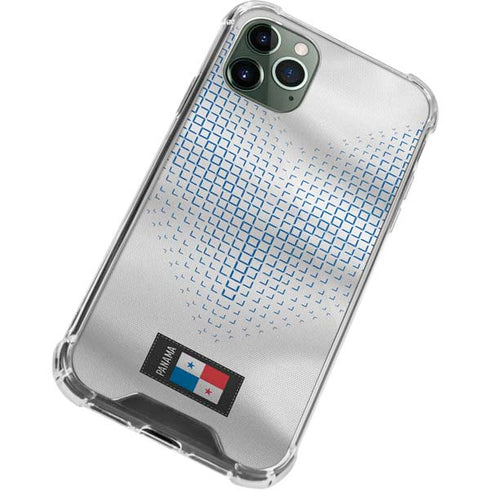 Panama Soccer Flag iPhone 11 Pro Max Clear Case