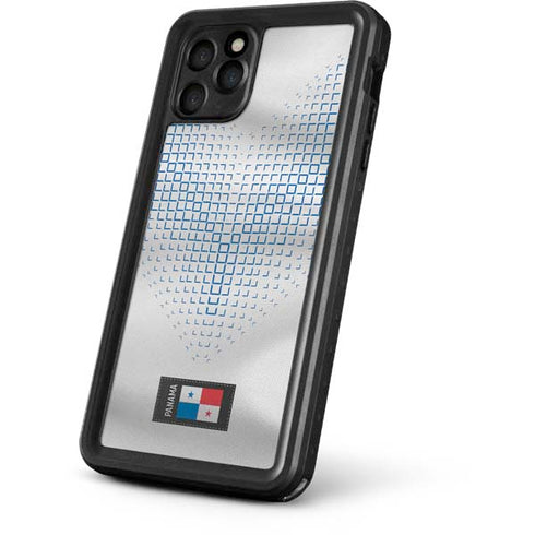 Panama Soccer Flag iPhone 11 Pro Max Waterproof Case