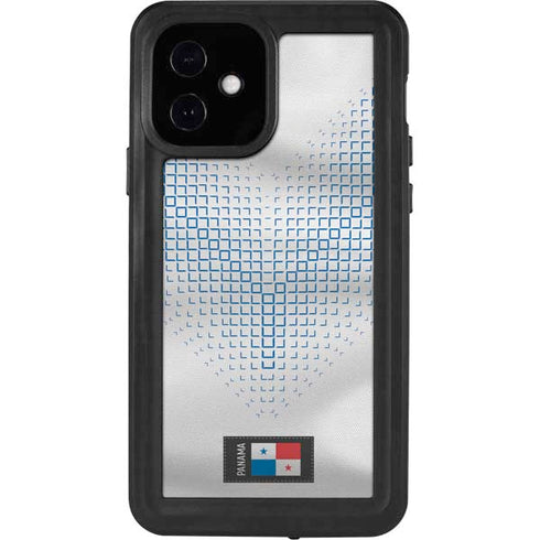 Panama Soccer Flag iPhone 12 Waterproof Case