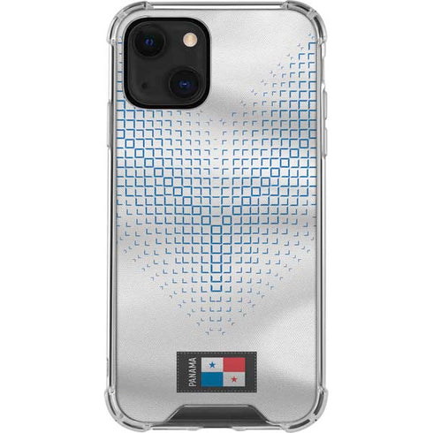 Panama Soccer Flag iPhone 13 Clear Case