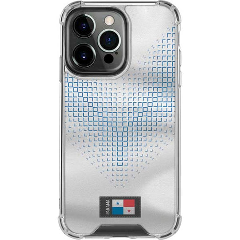 Panama Soccer Flag iPhone 13 Pro Clear Case