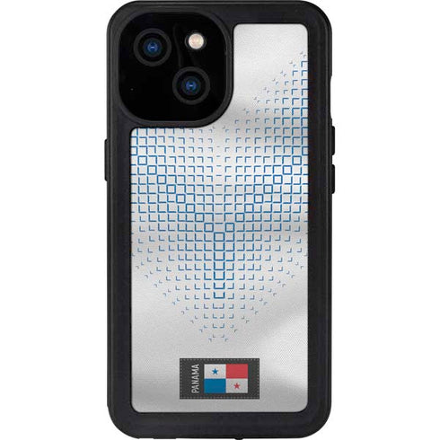 Panama Soccer Flag iPhone 15 Waterproof Case