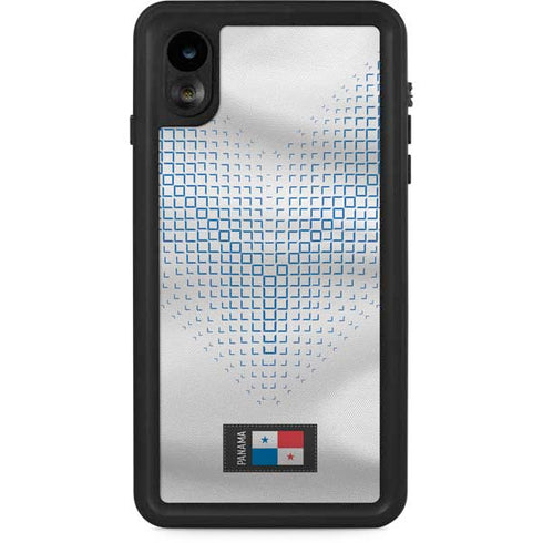 Panama Soccer Flag iPhone XR Waterproof Case