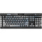 Panama Soccer Flag K95 RGB PLATINUM Mechanical Gaming Keyboard Skin