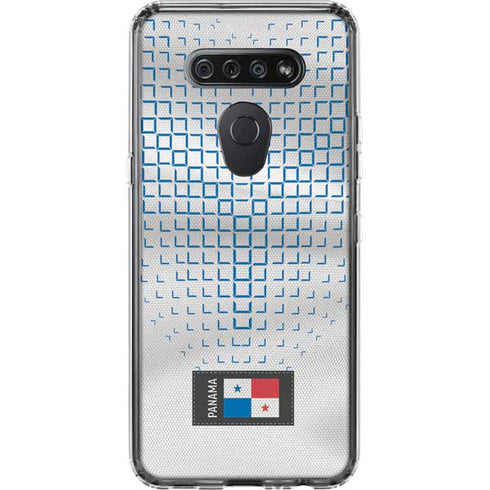 Panama Soccer Flag LG K51/Q51 Clear Case