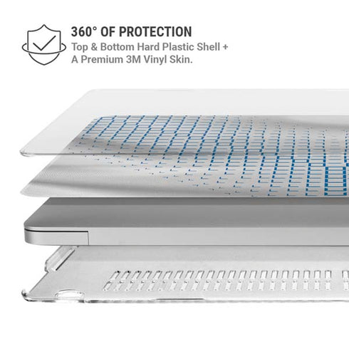 Panama Soccer Flag MacBook Pro 13in (2020) Case plus Skin