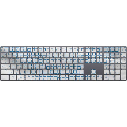 Panama Soccer Flag Magic Keyboard with Numeric Keypad Skin