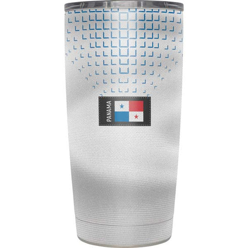 Panama Soccer Flag Yeti 20oz Tumbler Skin