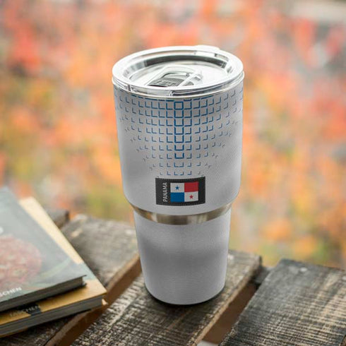 Panama Soccer Flag Yeti 30oz Rambler Tumbler Skin
