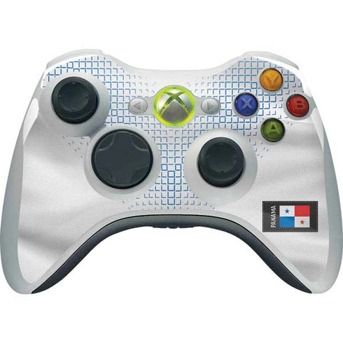 Panama Soccer Flag Xbox 360 Wireless Controller Skin