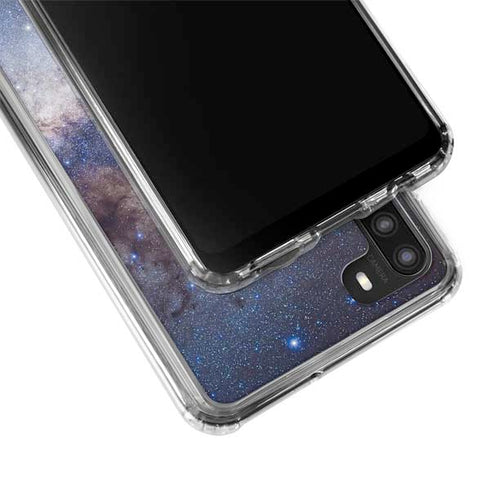 Panorama View of the Center of the Milky Way Galaxy A21 Clear Case