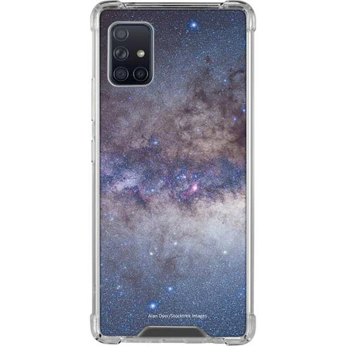 Panorama View of the Center of the Milky Way Galaxy A51 5G Clear Case