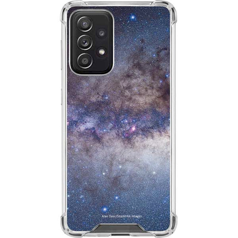 Panorama View of the Center of the Milky Way Galaxy A52 5G Clear Case