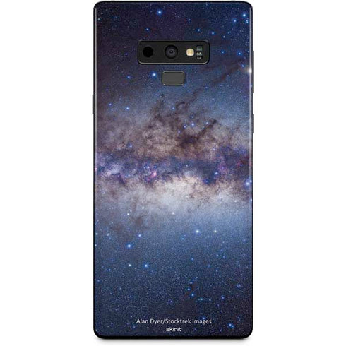 Panorama View of the Center of the Milky Way Galaxy Note 9 Skin