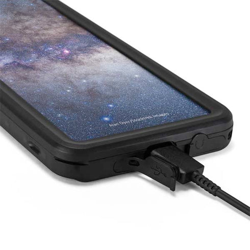Panorama View of the Center of the Milky Way Galaxy S20 Plus Waterproof Case