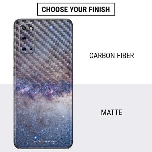Panorama View of the Center of the Milky Way Galaxy S20 Skin