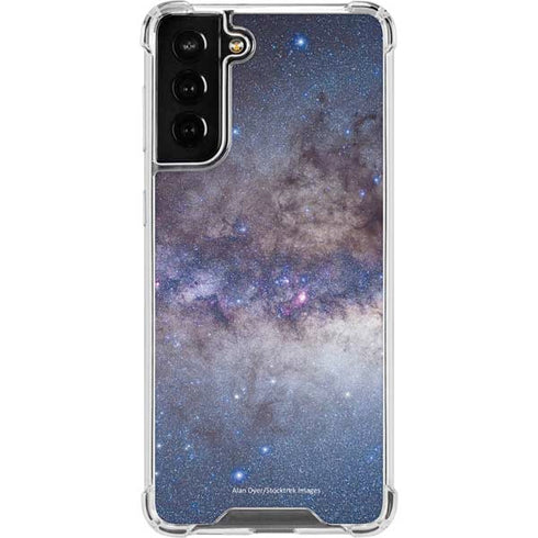 Panorama View of the Center of the Milky Way Galaxy S21 FE Clear Case