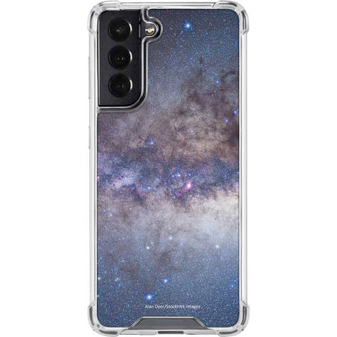 Panorama View of the Center of the Milky Way Galaxy S22 Clear Case