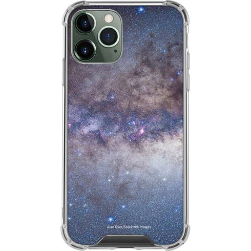 Panorama View of the Center of the Milky Way iPhone 12 Pro Clear Case