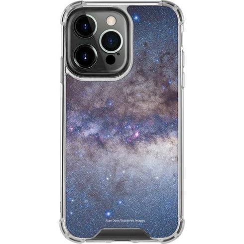 Panorama View of the Center of the Milky Way iPhone 14 Pro Clear Case
