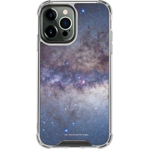 Panorama View of the Center of the Milky Way iPhone 14 Pro Max Clear Case