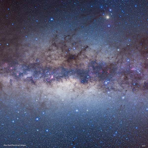 Panorama View of the Center of the Milky Way PS4 Console and Controller Bundle Skin