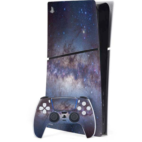 Panorama View of the Center of the Milky Way PS5 Slim Digital Edition Bundle Skin