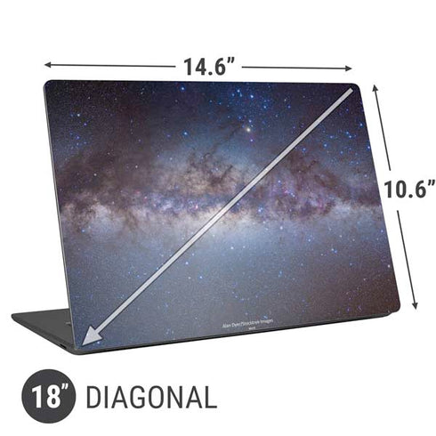 Panorama View of the Center of the Milky Way Universal Laptop 18in (14.6 x 10.6in) Skin