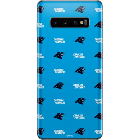 NFL Carolina Panthers Blitz Series Galaxy S10 Plus Skin