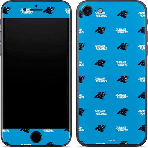 NFL Carolina Panthers Blitz Series iPhone 8 Skin
