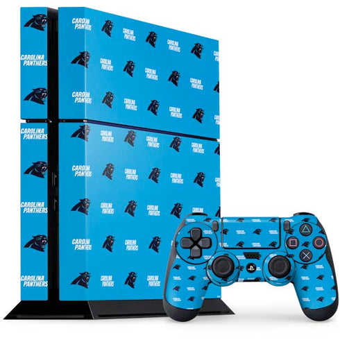 NFL Carolina Panthers Blitz Series PS4 Console and Controller Bundle Skin