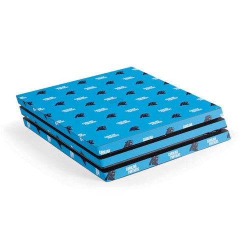 NFL Carolina Panthers Blitz Series PS4 Pro Console Skin